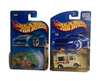 Collectible Die Cast Ice Cream Trucks Original Packaging Vintage 2000s