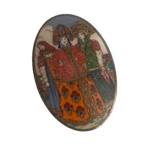 Russian Fairy Tales Heinrich Villery & Boch Trinket Box