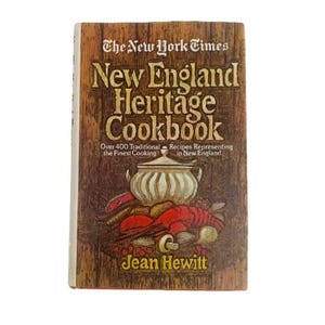 New England Heritage Cookbook New York Times Food Critic Book
