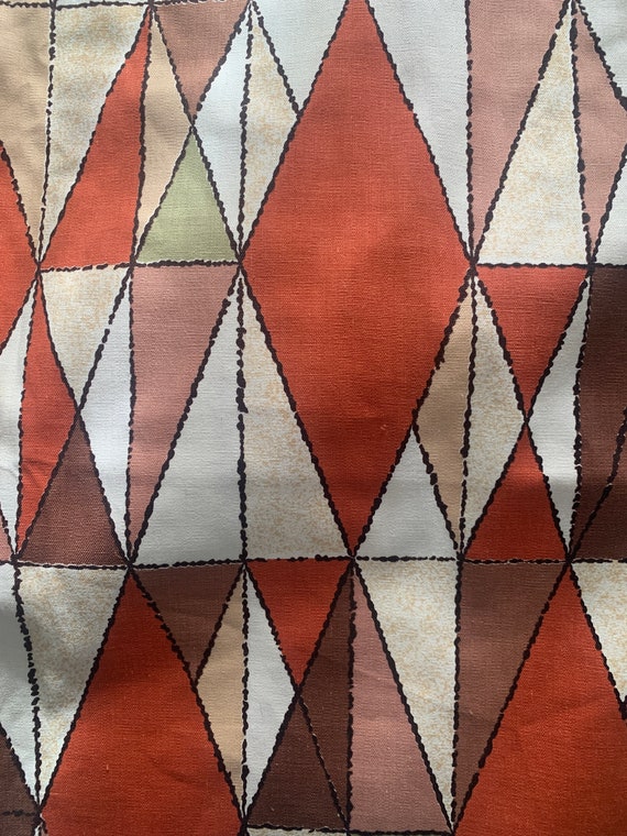 Waverly Geometric Fabric Flying High 4+ Yards // 45 Inch Wide Upholstery Home Decor