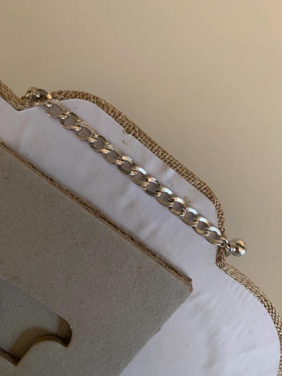 Kramer Brushed Silver Link Necklace - image 7