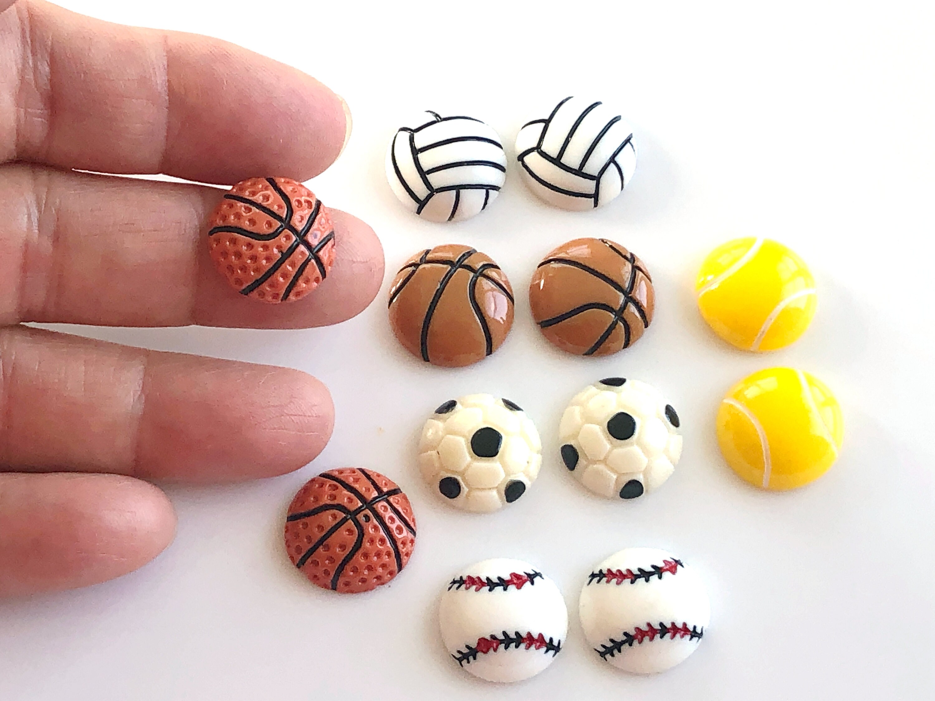 Baseball Tennis Balls Soccer Ball Basketball Thumbtack Ball Etsy