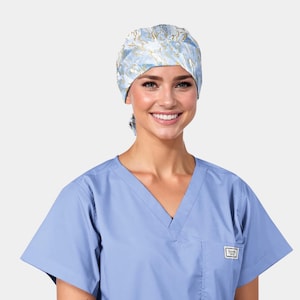Gilded Glacier - Pixie Surgical Scrub Cap