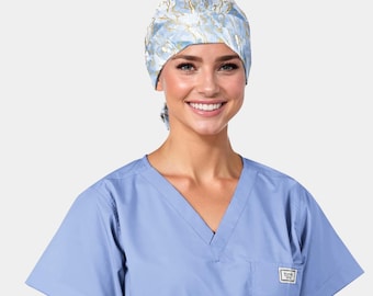 Gilded Glacier - Pixie Surgical Scrub Cap