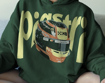Oscar Piastri McLaren Hoodie, Vintage F1 Piastri Sweatshirt, Retro Formula 1 Hoodie, Gift for Piastri and F1 Fans