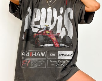 Lewis Hamilton 8 Time World Champion T-shirt | Comfort Colors 1717