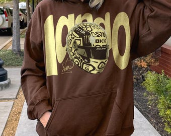 Lando Norris Hoodie, Retro McLaren F1 Sweatshirt, Vintage Formula 1 Graphic Hoodie, Gift for Lando Norris Fans