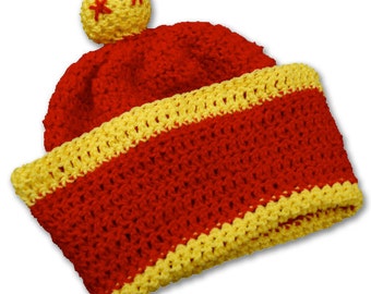 Crochet Hat Pattern - Son Gohan Pattern - DragonballZ Inspired Hat Pattern