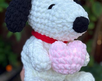 90年代ヴィンテージ スヌーピー ぬいぐるみ：19インチ スカーフ付き