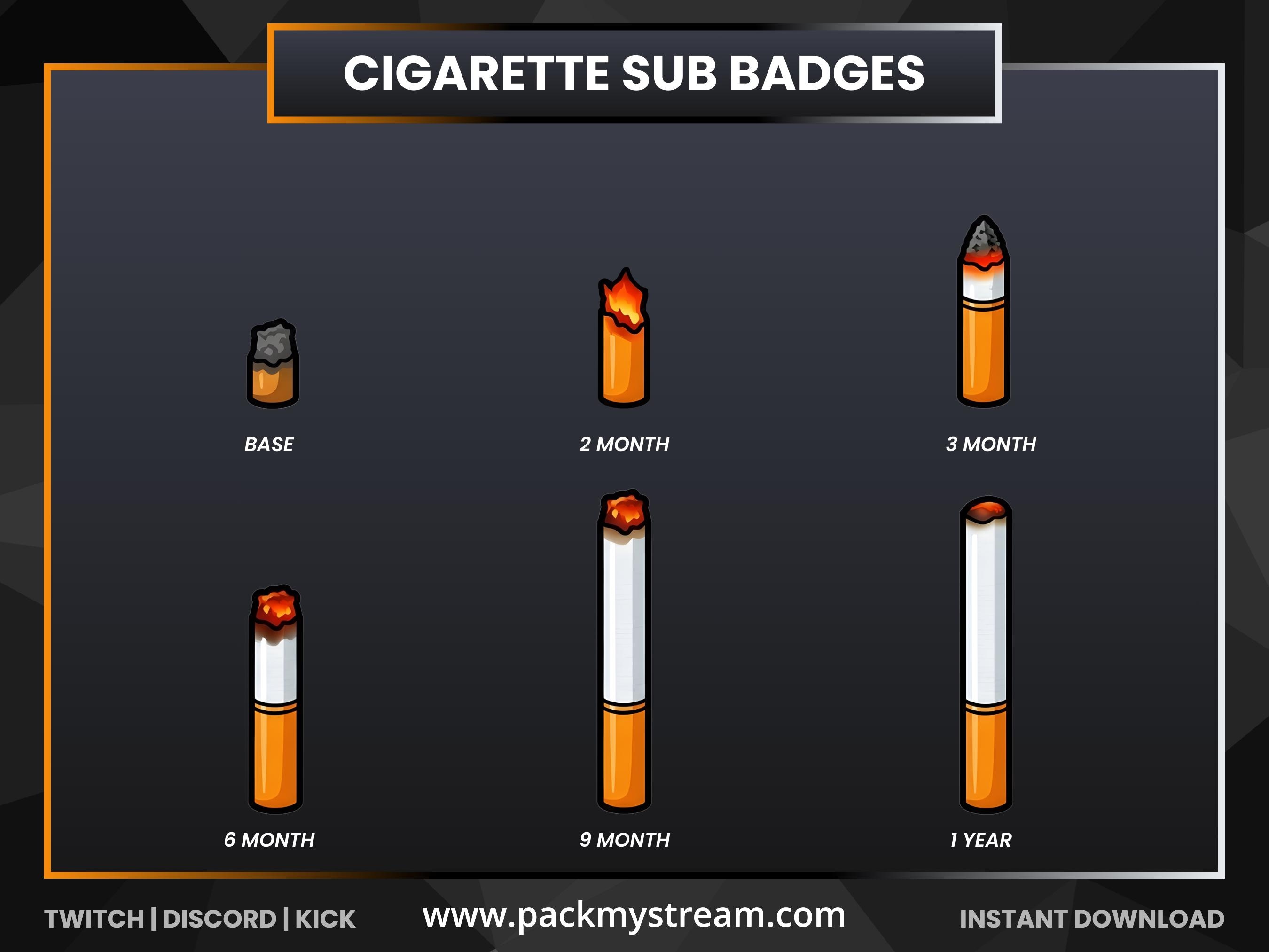 Twitch Cigarettes Emotes