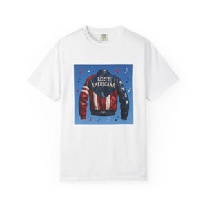 Lost Americana Vintage T-Shirt | MGK | Tracklist, Unisex Graphic Tee, Music Lover Gift, Comfort Colors, Casual Wear, Retro Fashion, USA