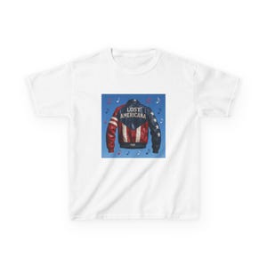 Lost Americana MGK Kids Music-Themed Tee | Fun Kids T-Shirt, Gift for Music Lovers, Summer Casual Wear, Back to School Apparel, Pop Music