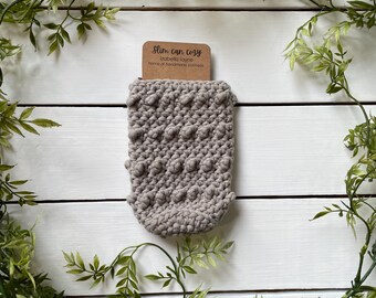 Gray Slim Can Sleeve Cozy