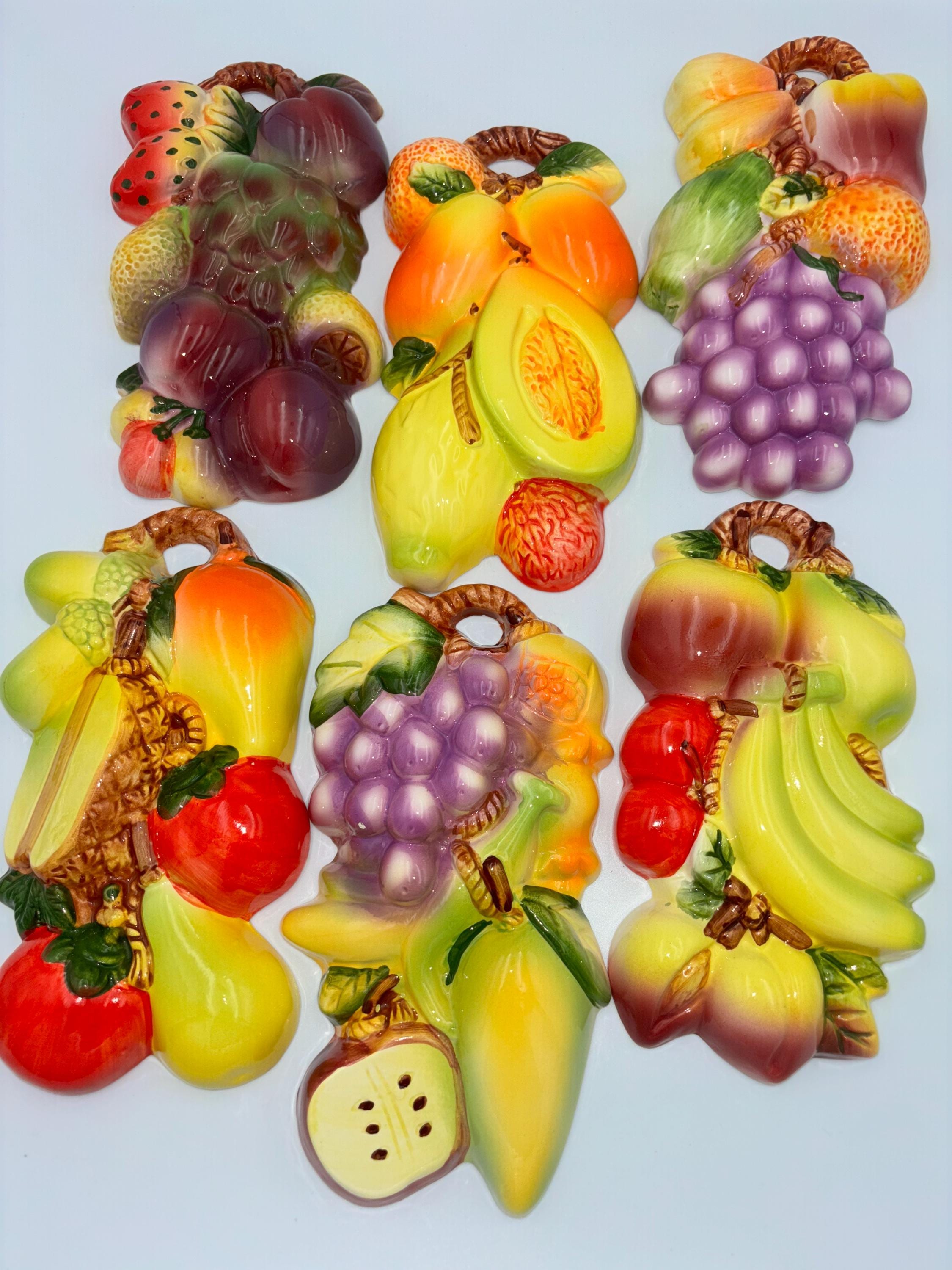 Ceramic Vintage Vegetable Wall Decor - Etsy