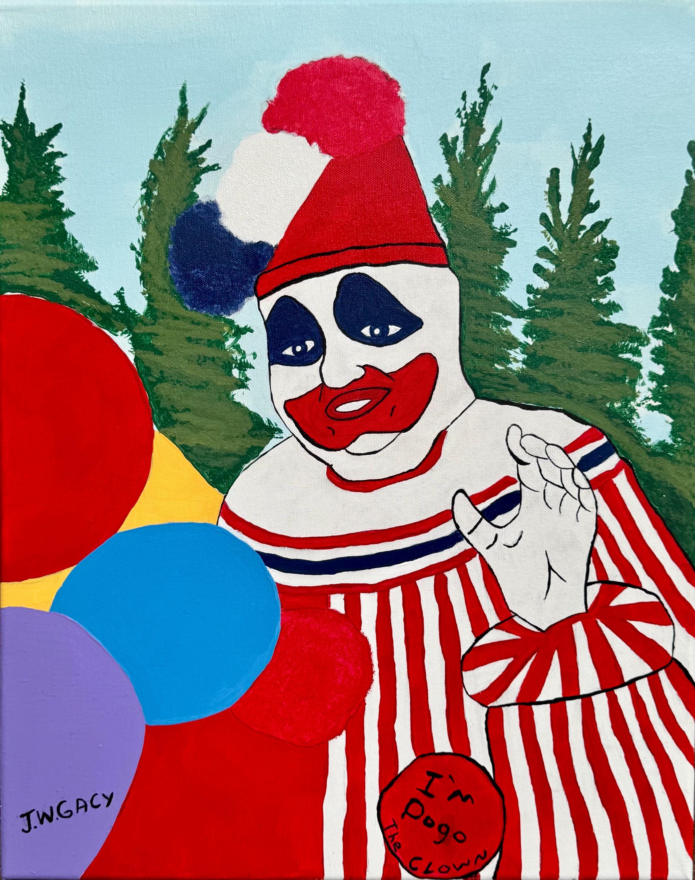 John wayne gacy painting - Etsy 日本