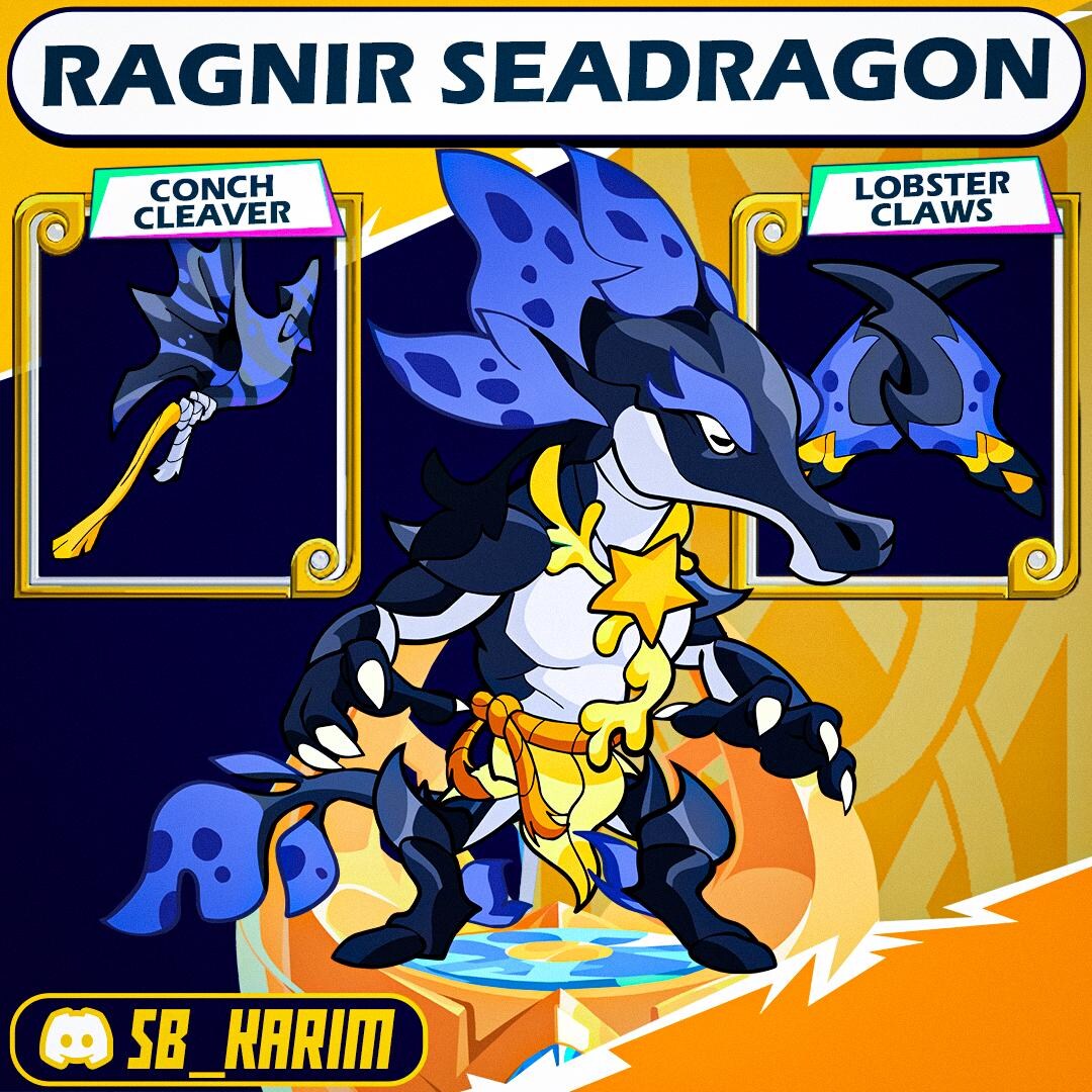 Brawlhalla Event Skin | Seadragon Ragnir - Etsy