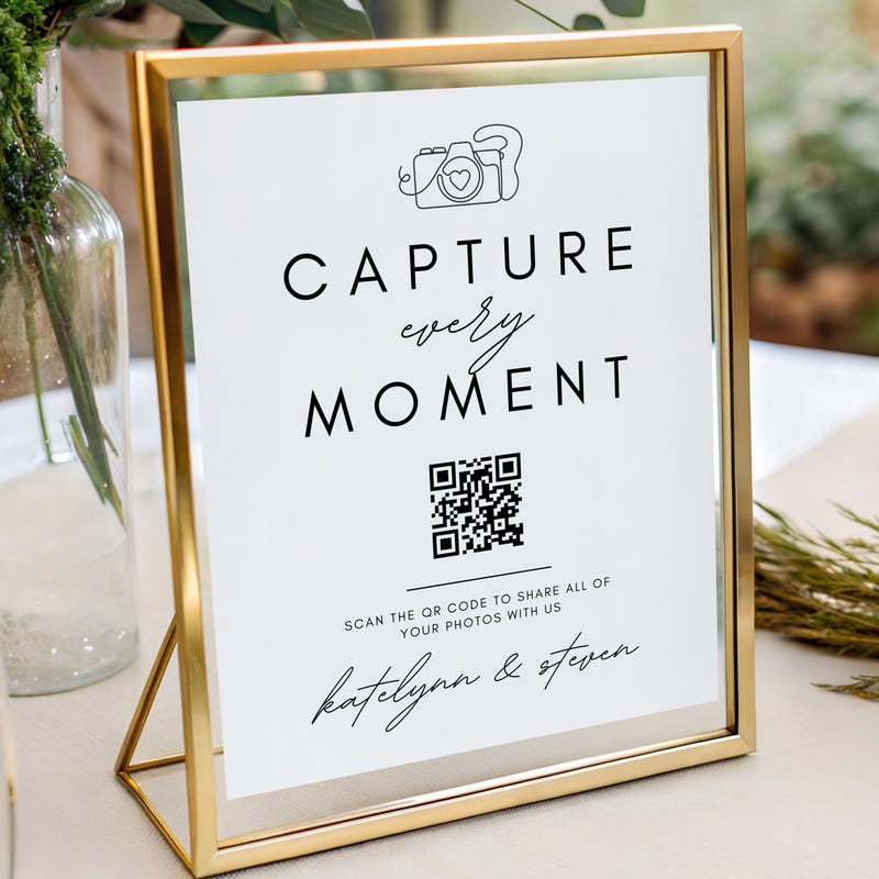 Capture the Moment Signs - Etsy