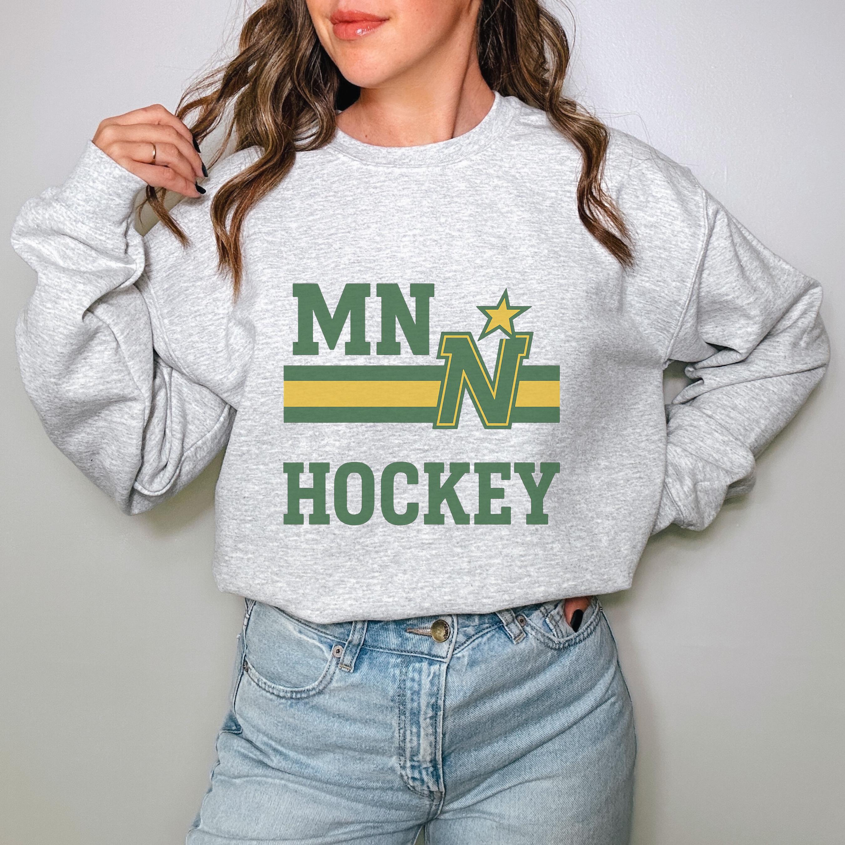 Maillot Vintage Minnesota North Stars CCM – NHL – Homme Taille L – Blanc