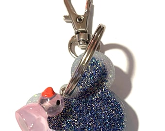 Mickey Keychain Two and Three color resin