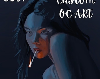 Original Character, Digital art Commission, Custom PFP Commission, Video Game Art, DND Character Commission, Anime Art Commission, OC Art