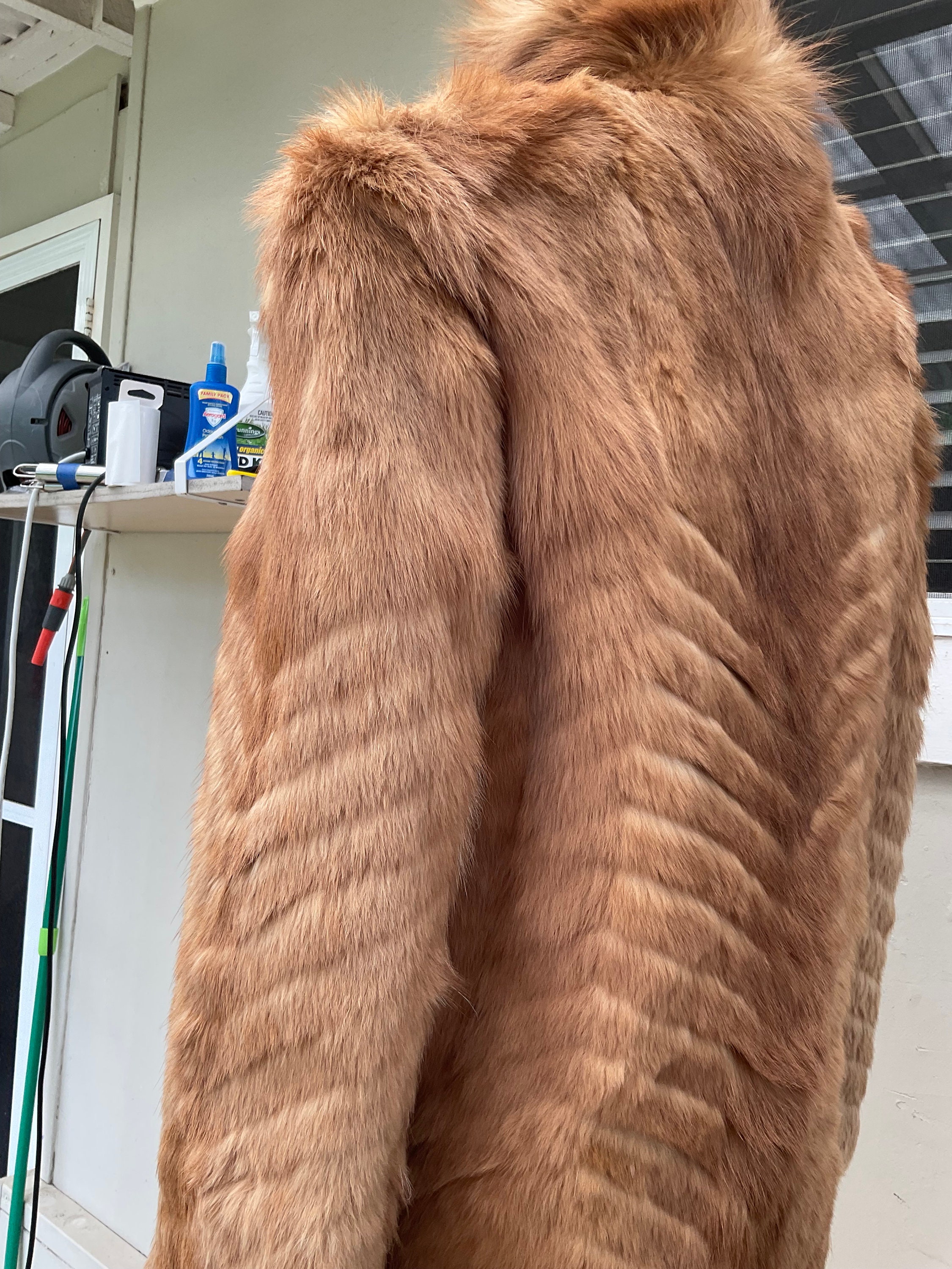Vtg 70s/80s Natural Genuine Weasel Fur Jacket Coat S - Etsy