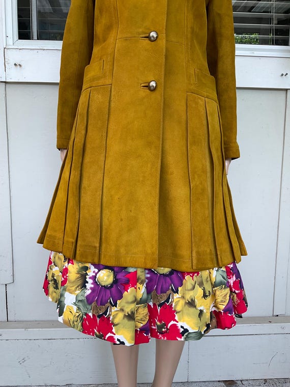 Manteau ocre hotsell