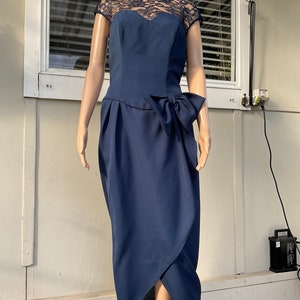 alfred angelo navy blue dress Alfred Angelo 7370 – Nearly Newlywed