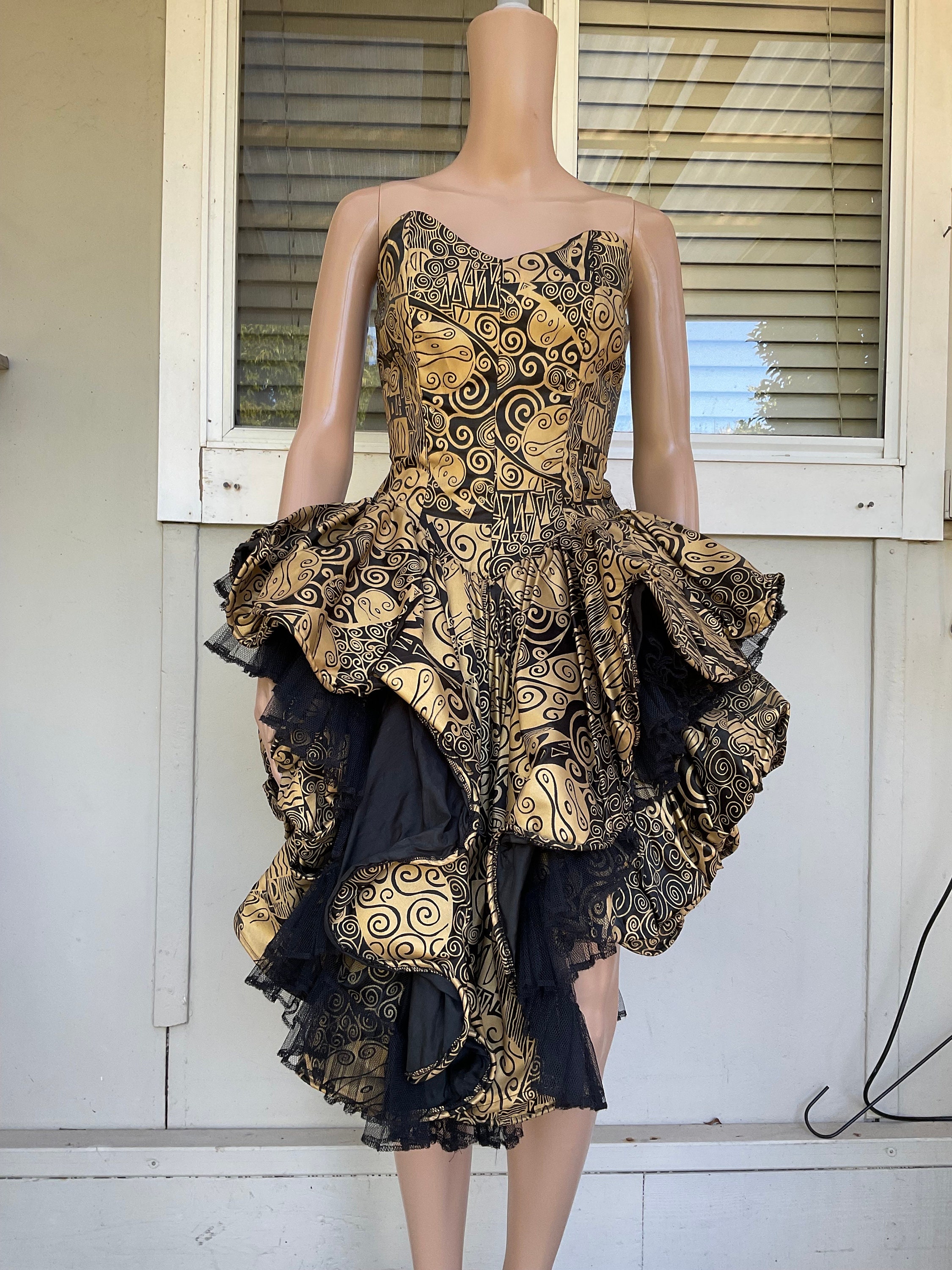gold hawk black dress Megan Coco Dress Black Black / XS