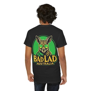 Camiseta de Bad Lad Oz, regalo para él, camiseta canguro, regalo para ella, sudadera canguro para ella, regalo para él, camiseta australiana badlad, australiana