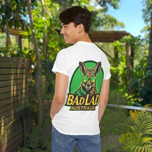 bad lad oz tshift gift for him, tshirt kangaroo gift for her, kangaroo hoodie for her, for him gift, australia tshirt badlad, aussie
