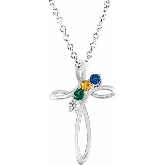 5 stone cheap mothers necklace