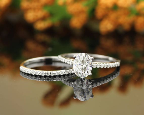 Forever one colorless moissanite engagement rings deals