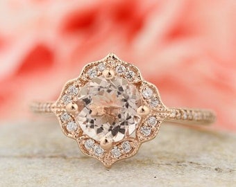 Morganite Rings (Hot)