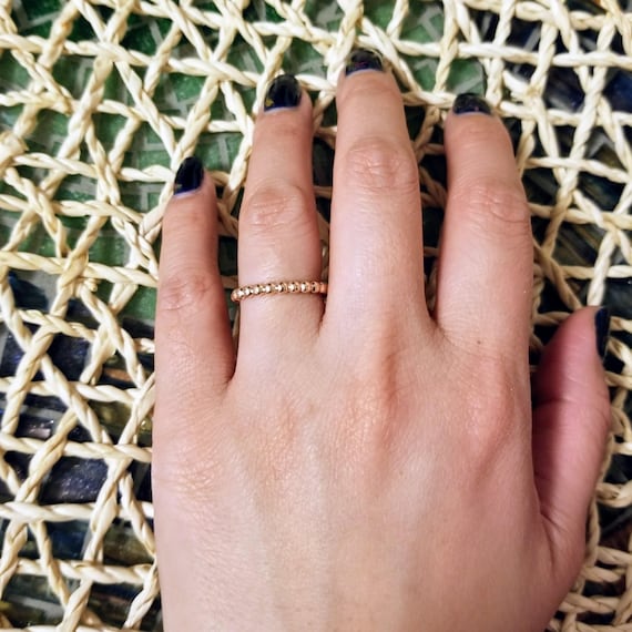 14k Rose Gold 2.5mm Stackable Ring
