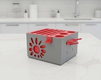 Large Syringe Drying Rack/Countertop Organizer - Customizable