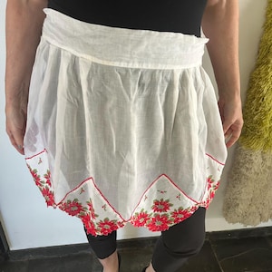 Vintage Sheer Apron - Etsy display picture 1