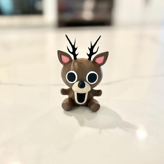 99 Nights in the Forest Deer – 3D Printed Roblox Figurine or