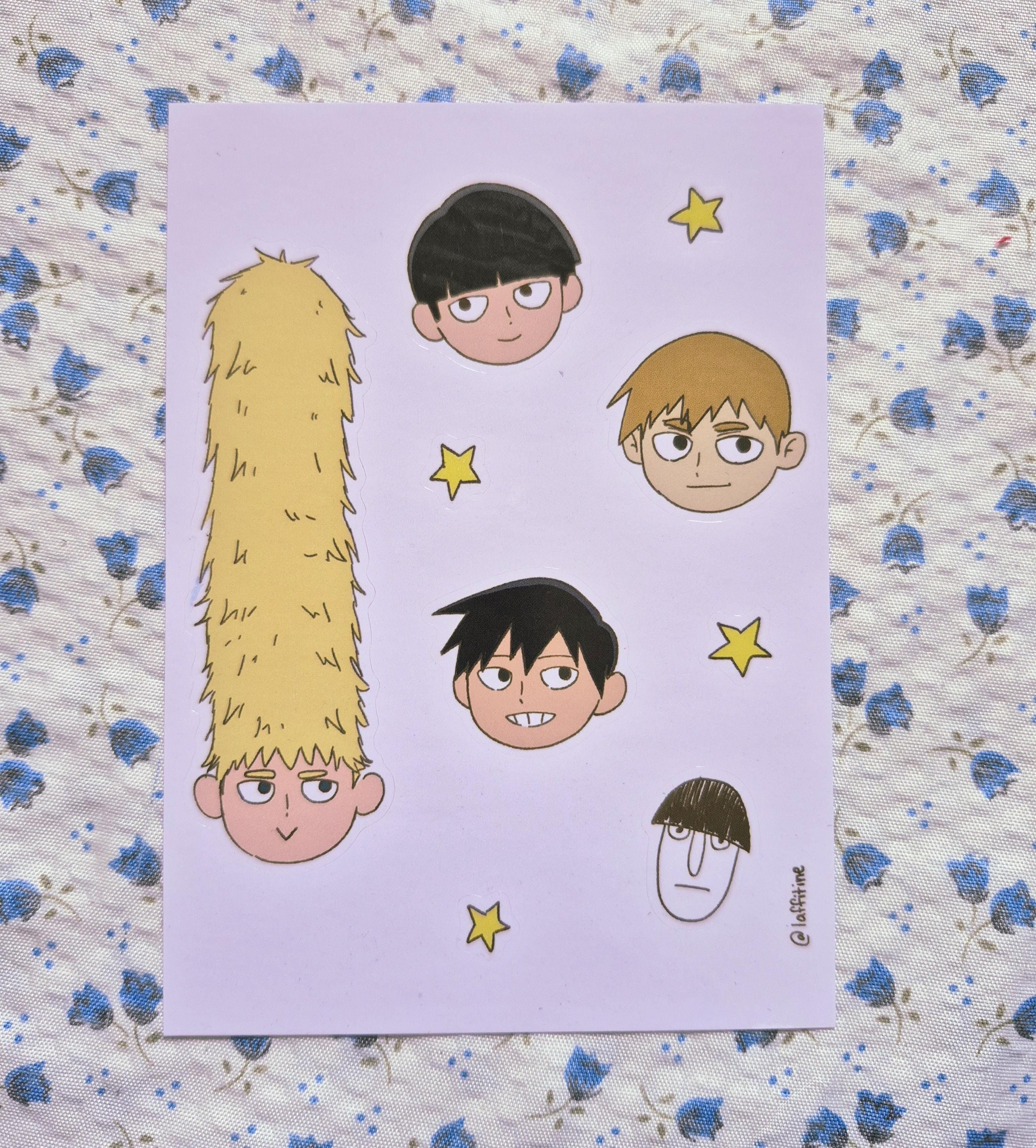 Mob Psycho 100 Sticker Sheet - Etsy
