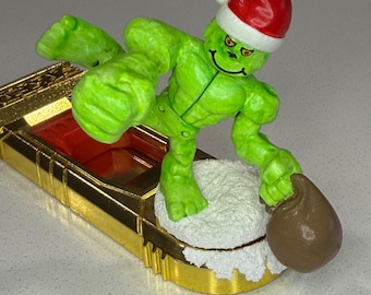 Eddie’s World Custom Grinch Akedo Warrior & Custom Controller