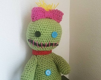 Scrump, lilo and stitch,  crochet scrump doll