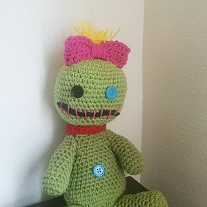 Scrump, lilo and stitch,  crochet scrump doll