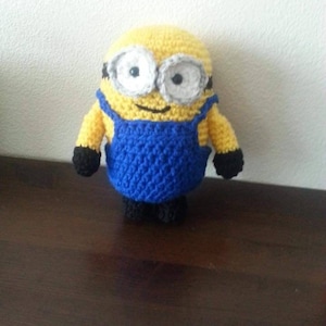 Minion, bob the minion , crochet minion plushie