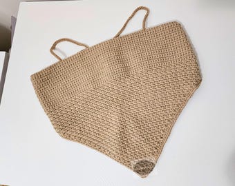 Crochet Bandana Top - Medium