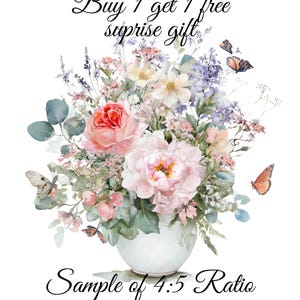 Rose Watercolor Print: June Birth Flower, Romantic Floral Art (Digital Download)