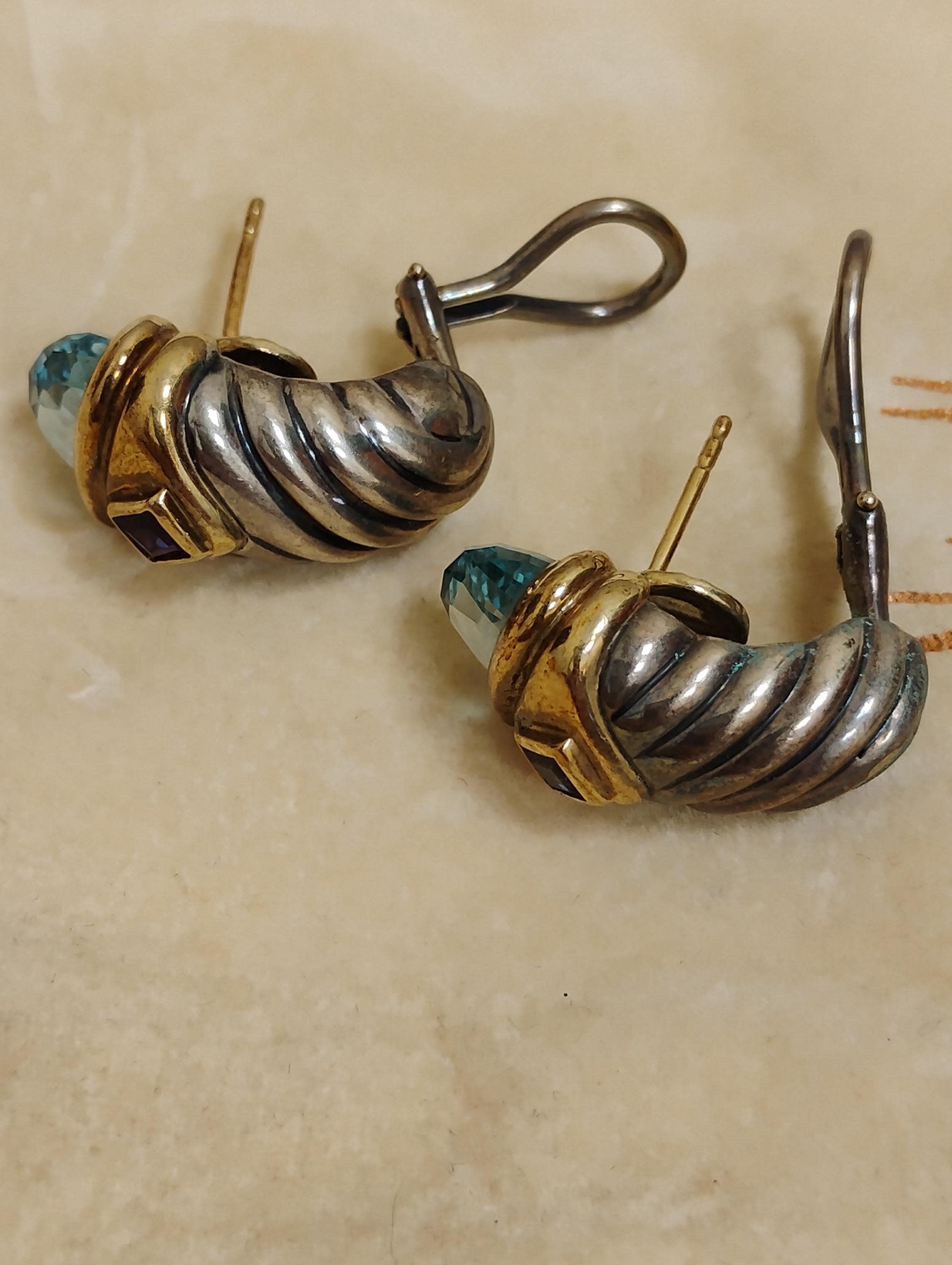 David Yurman Blue Topaz