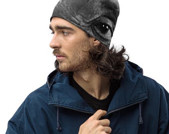 Gorro de mezcla de grises que te mantiene cómodo y abrigado.