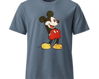 ディズニー ヴィンテージ ミッキー アンリミテッド ヴィンテージ染めTシャツ | ギフト