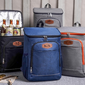 Personalized Groomsmen Cooler Bag,Engraved Insulated Beer Cooler Backpack,Groomsmen Gifts,Best Man Gift