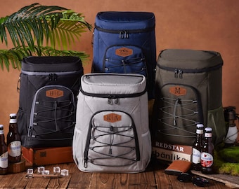 Personalized Groomsmen Cooler Bag,Engraved Insulated Beer Cooler Backpack,Groomsmen Gifts,Best Man Gift