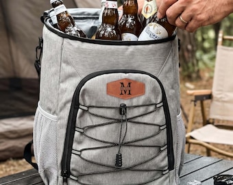 Personalized Groomsmen Cooler Bag,Engraved Insulated Beer Cooler Backpack,Groomsmen Gifts,Best Man Gift